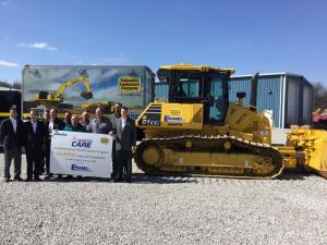 Komatsu and Columbus Equipment Company completed Komatsu CARE’s 60,000th service interval since the complimentary maintenance for Tier 4 machines was launched in 2011.